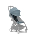 Универсальная коляска 2 в 1 с люлькой newborn shell Stokke YOYO³ Aqua (шасси Black)