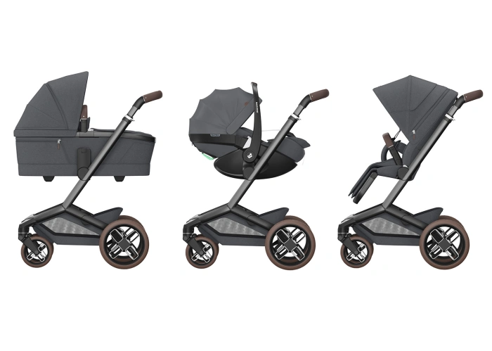 Maxi-Cosi FAME Twillic Graphite — преміальна коляска 2в1-69 - зображення