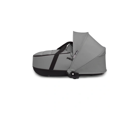 Універсальна коляска Stokke YOYO³ + люлька Bassinet  BABYZEN Grey (шасі Black)