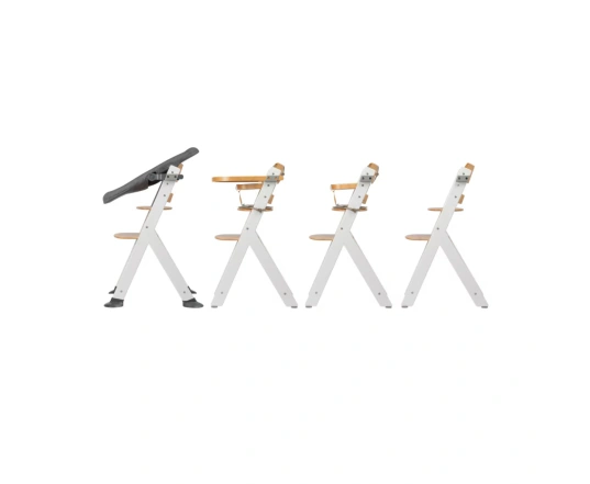 Стульчик для кормления с вкладышем Bebe Confort TIMBA - light wood/beige