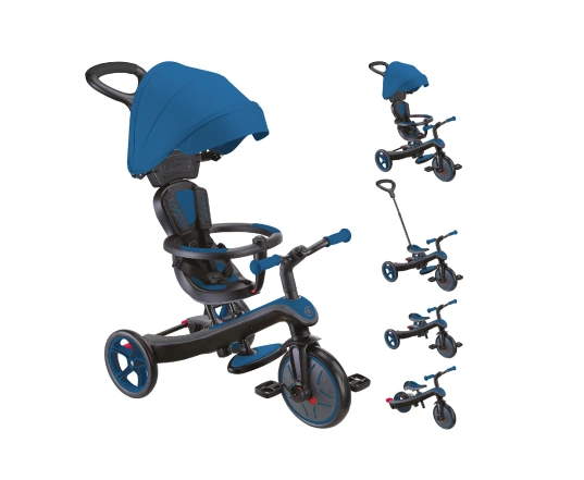 Велосипед дитячий GLOBBER серії EXPLORER TRIKE 4в1 - Синій