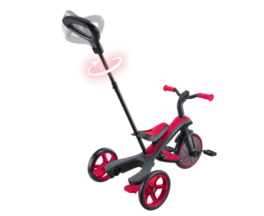 Велосипед дитячий GLOBBER серії EXPLORER TRIKE 4в1 - Червоний
