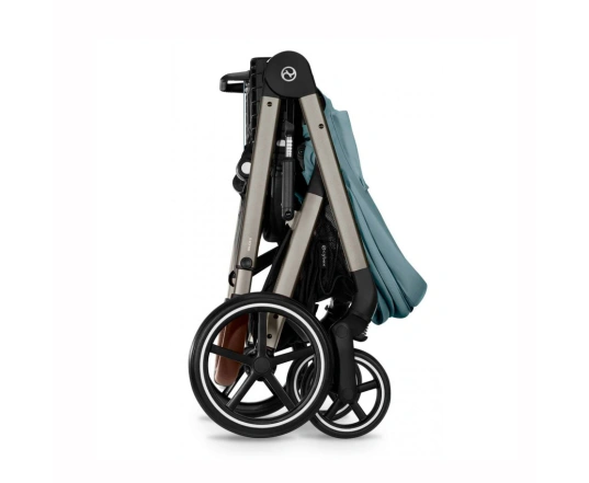 Прогулянкова коляска Cybex BALIOS S LUX TPE - stormy blue (з бампером)
