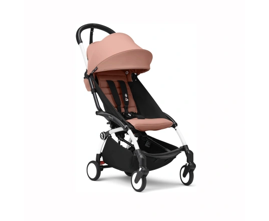 Прогулянкова коляска Stokke YOYO³ з 6 місяців Ginger (шасі White)