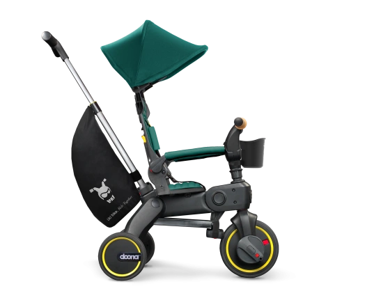 Складной трехколесный велосипед Doona Liki Trike S5 Racing green