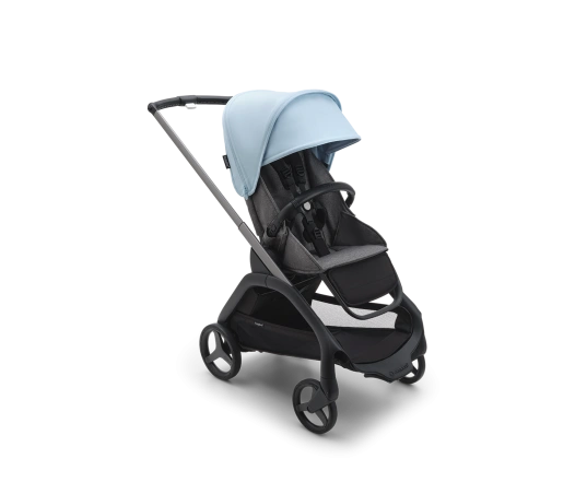 Прогулочная коляска Bugaboo DRAGONFLY - graphite/grey melange skyline blue