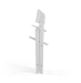 Стільчик для годування 3в1 Cybex CLICK&FOLD - all white