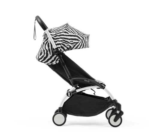 Прогулянкова коляска Stokke YOYO³ з 6 місяців Zebra (шасі White)
