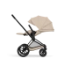 Прогулянкова коляска Cybex PRIAM Style Collection 5.0 - cozy beige (шасі Matt Black)