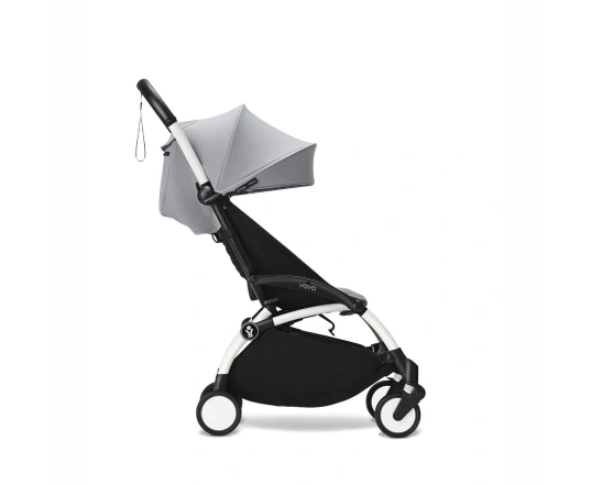 Прогулянкова коляска Stokke YOYO³ з 6 місяців Stone  (шасі White)
