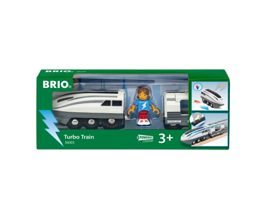Турбопоезд BRIO на батарейках
