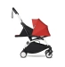 Універсальна коляска Stokke YOYO³ + компактна люлька BABYZEN Red (шасі White)