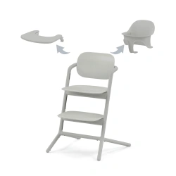 Стульчик для кормления 3 в 1 Cybex LEMO - suede grey - изображение