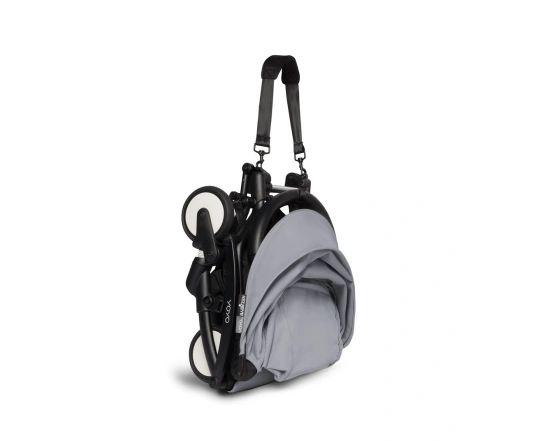 Універсальна коляска 2 в 1 Stokke YOYO³ + компактна люлька BABYZEN Stone (шасі White)