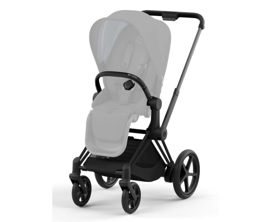Шасі ePriam & каркас прогулянкового блоку Cybex - Matt Black