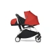 Універсальна коляска Stokke YOYO³ + компактна люлька BABYZEN Red (шасі White)