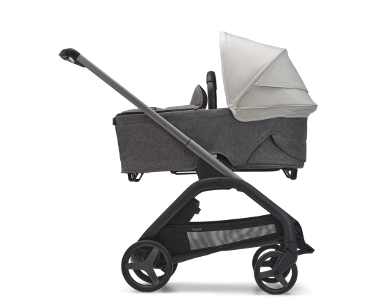 Универсальная коляска 2в1 Bugaboo DRAGONFLY - grafite/grey melange misty white