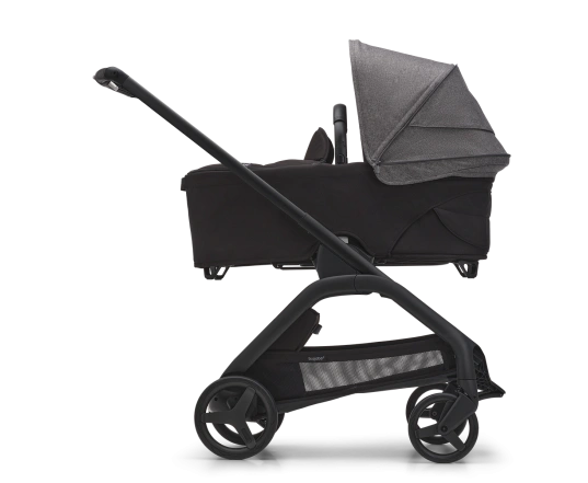 Универсальная коляска 2в1 Bugaboo DRAGONFLY - black/midnight black grey melange