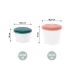 Набор контейнеров для еды Babymoov Babybols Kit 8x250ml + 8x180ml 