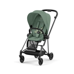 Прогулочная коляска Cybex MIOS - leaf green (шасси Matt Black) - изображение