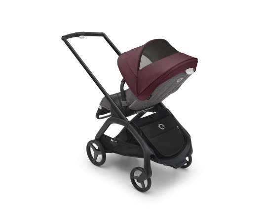 Универсальная коляска 2в1 Bugaboo DRAGONFLY - grafite/midnight black dark cherry