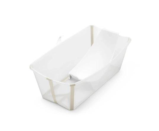 Комплект ванночка для купания Stokke FLEXI BATH и подставка - бежевый