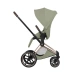 Прогулянкова коляска Cybex PRIAM Style Collection 5.0 - sage green (шасі Rose Gold)