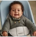 Кресло-шезлонг Balance Soft BabyBjörn (ткань хлопок/джерси) - Синий/Светло-серый