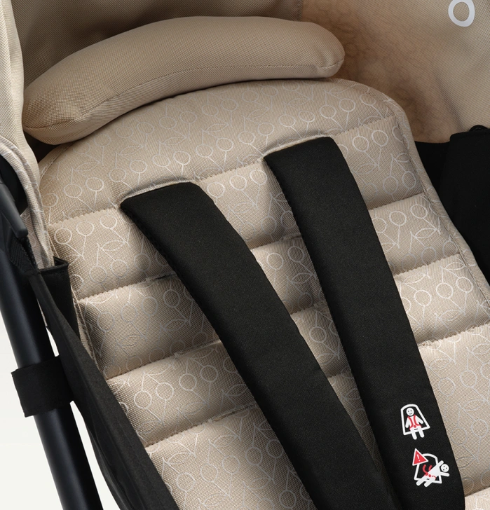 Купить Комплект текстиля Stokke YOYO 6+ Bonpoint Beige / Бонпоінт Бежевий с доставкой по Украине | KIDSLINE-39 - изображение