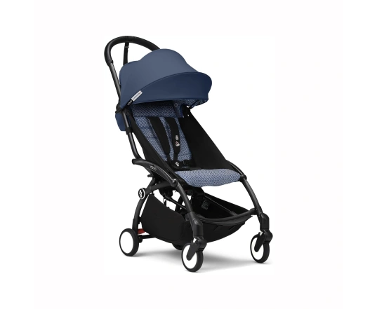 Прогулочная коляска Stokke YOYO³ с 6 месяцев Blue Air France (шасси Black)