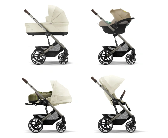 Універсальна коляска 2 в 1 Cybex BALIOS S LUX - seashell beige
