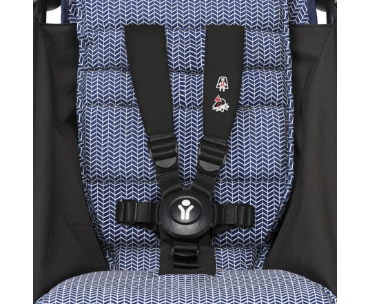 Прогулочная коляска Stokke YOYO³ с 6 месяцев Blue Air France (шасси Black)