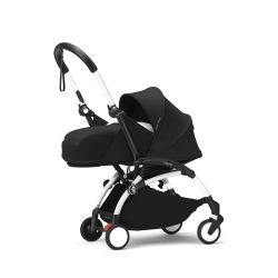 Универсальная коляска 2 в 1 Stokke YOYO³ Black (шасси White) - изображение