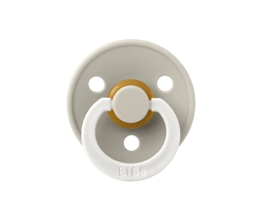 Пустушка BIBS Pacifier Colour Latex Size 1 Sand GLOW