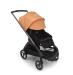 Универсальная коляска 2в1 Bugaboo DRAGONFLY - black/grey melange island coral