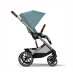 Прогулянкова коляска Cybex BALIOS S LUX TPE - stormy blue (з бампером)