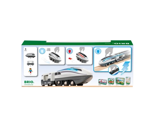 Турбопоезд BRIO на батарейках