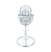 Стульчик для кормления Bloom Fresco Silver в комплекте с вкладышами из экокожи - Lunar silver