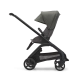 Прогулочная коляска Bugaboo DRAGONFLY - black/grey melange forest green