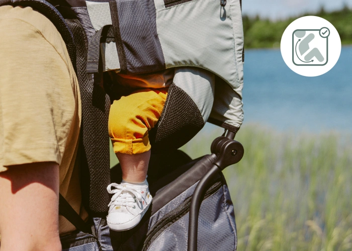 Купити Похідна сумка-переноска Babymoov Moov & Hike  з доставкою по Україні | KIDSLINE-51 - зображення