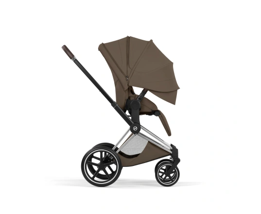 Коляска Cybex PRIAM Style Collection 5.0 - coconut brown (шасі Chrome Brown)