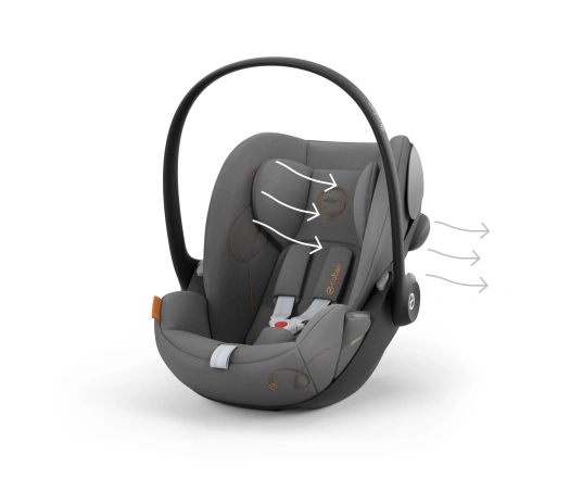 Автокресло Cybex Cloud G-iSize Plus 0-13кг -  Lava Grey