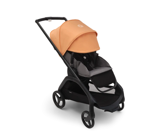 Универсальная коляска 2в1 Bugaboo DRAGONFLY - grafite/midnight black island coral