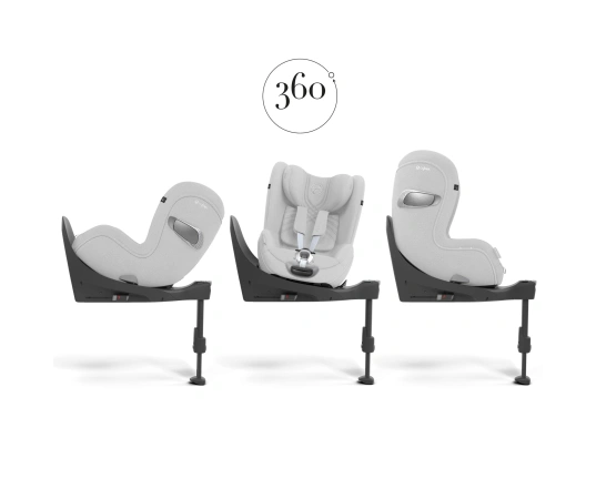 Автокресло Cybex SIRONA T i-SIZE PLUS - platinum white