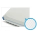 Дихаюче простирадло AeroSleep 60x120 см - білий - зображення
