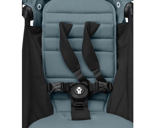 Универсальная коляска 2 в 1 с люлькой newborn shell Stokke YOYO³ Aqua (шасси  White)