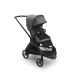 Прогулочная коляска Bugaboo DRAGONFLY - black/grey melange forest green
