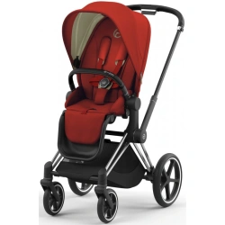 Прогулочная коляска Cybex PRIAM - autumn gold (шасси Chrome/Black) - изображение