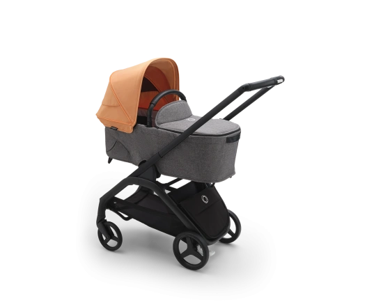 Универсальная коляска 2в1 Bugaboo DRAGONFLY - grafite/midnight black island coral
