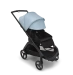 Универсальная коляска 2в1 Bugaboo DRAGONFLY - black/midnight black skyline blue